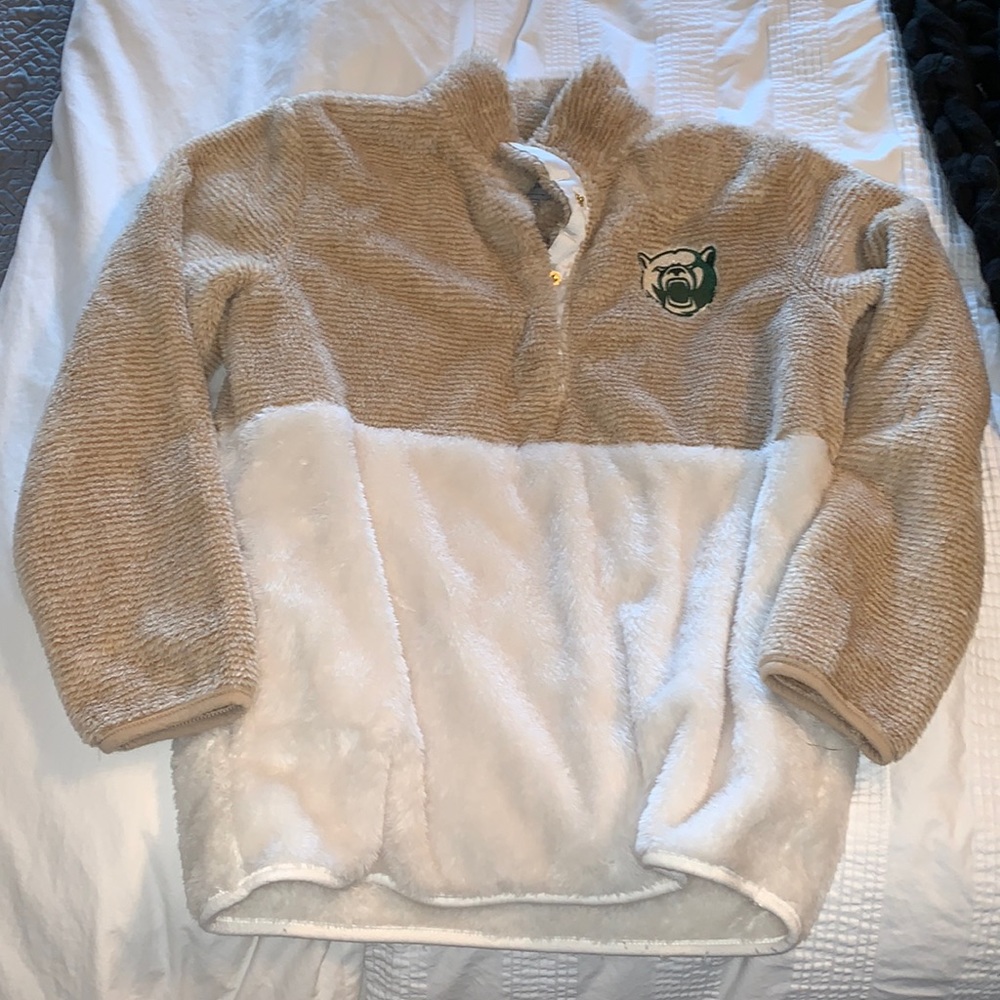 Baylor university collegiate fleece pullover